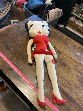 Vintage Betty Boop soft doll